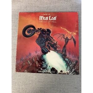 Meatloaf Bat Out Of Hell LP Vinyl Record Album 1977